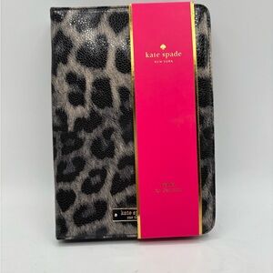 Kate Spade Leopard Print iPad Mini Case NWT